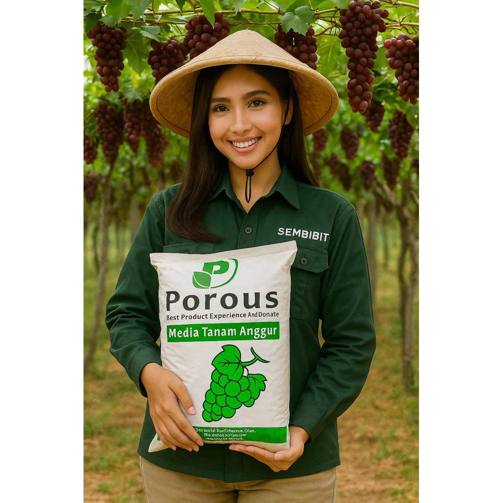 Media Tanam Anggur Porous Premium