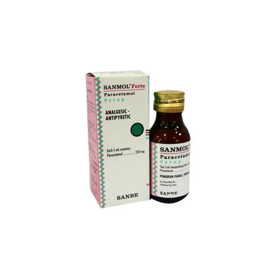 SANMOL FORTE SYP 60ML / SANMOL SYRUP 60ML