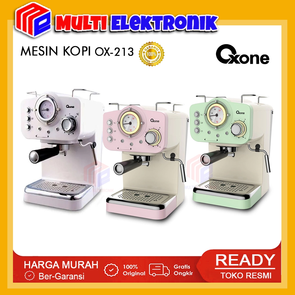Oxone Mesin Pembuat Kopi OX213 Coffee Maker Espresso Machine