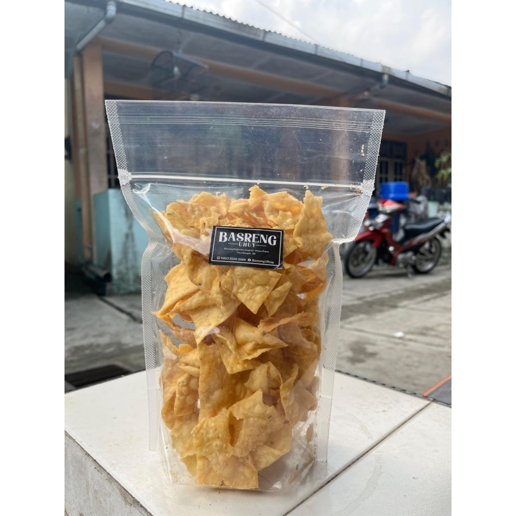 

pangsit gurih renyah 250 gram