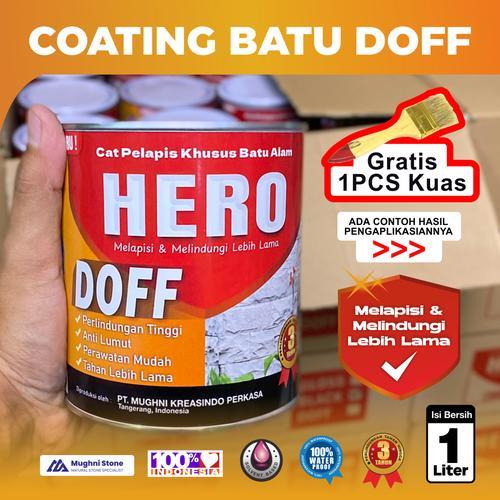 Coating HERO Doff Cat Pelapis Untuk Batu Alam
