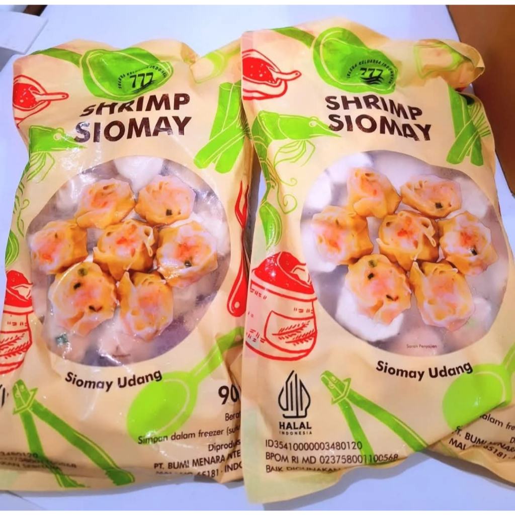 

777 SHRIMP SIOMAY 900GR