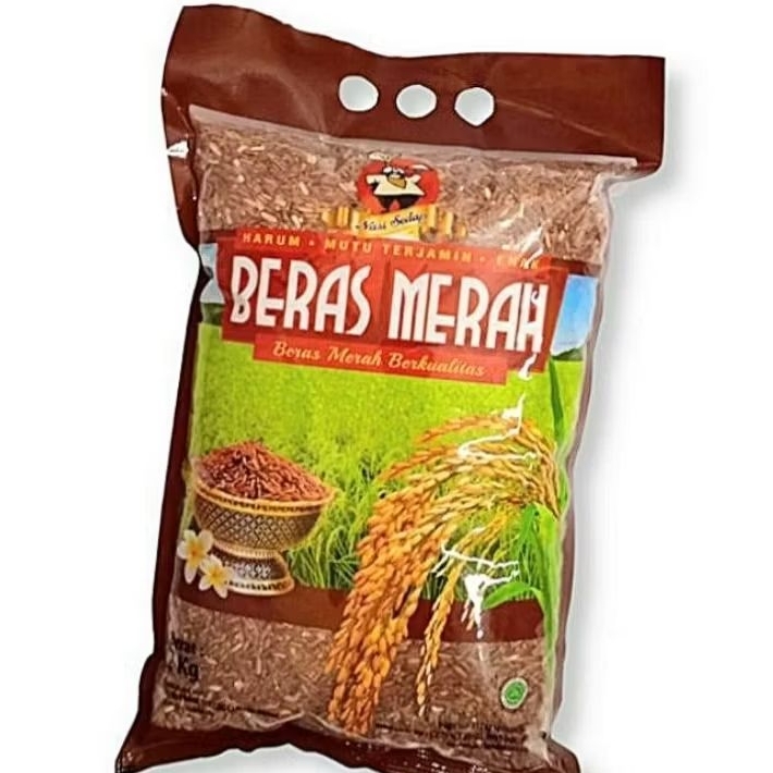 

DM50 Beras Merah 2kg Sedap pulen / cocok untuk diet