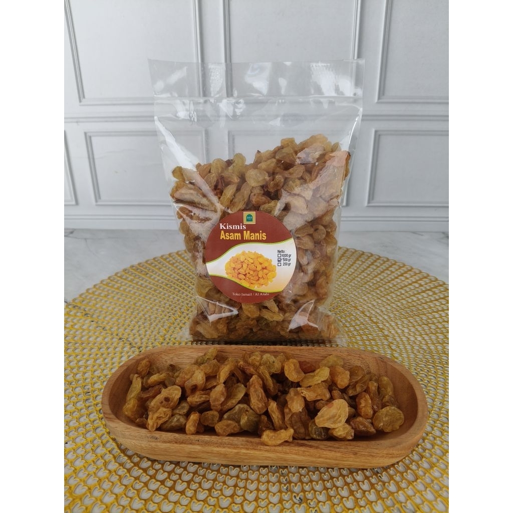 

kismis Asam Manis | golden Rasin. 500grm.