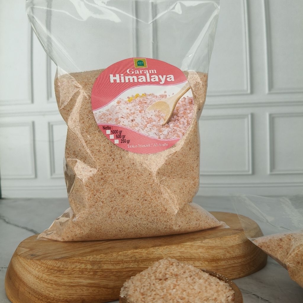 

Garam Himalaya pink salt 1kg .