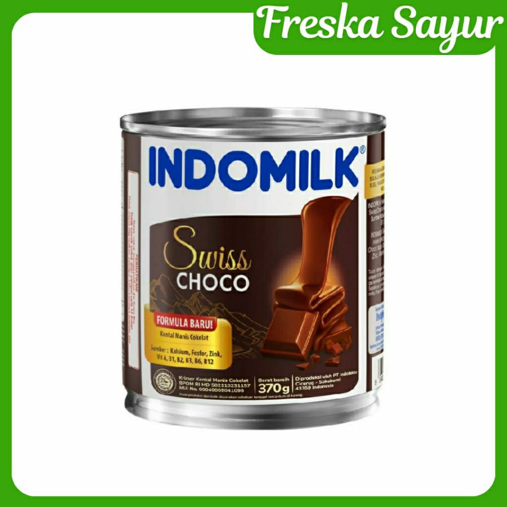 

Indomilk Susu Kental Manis Cokelat 370 gr