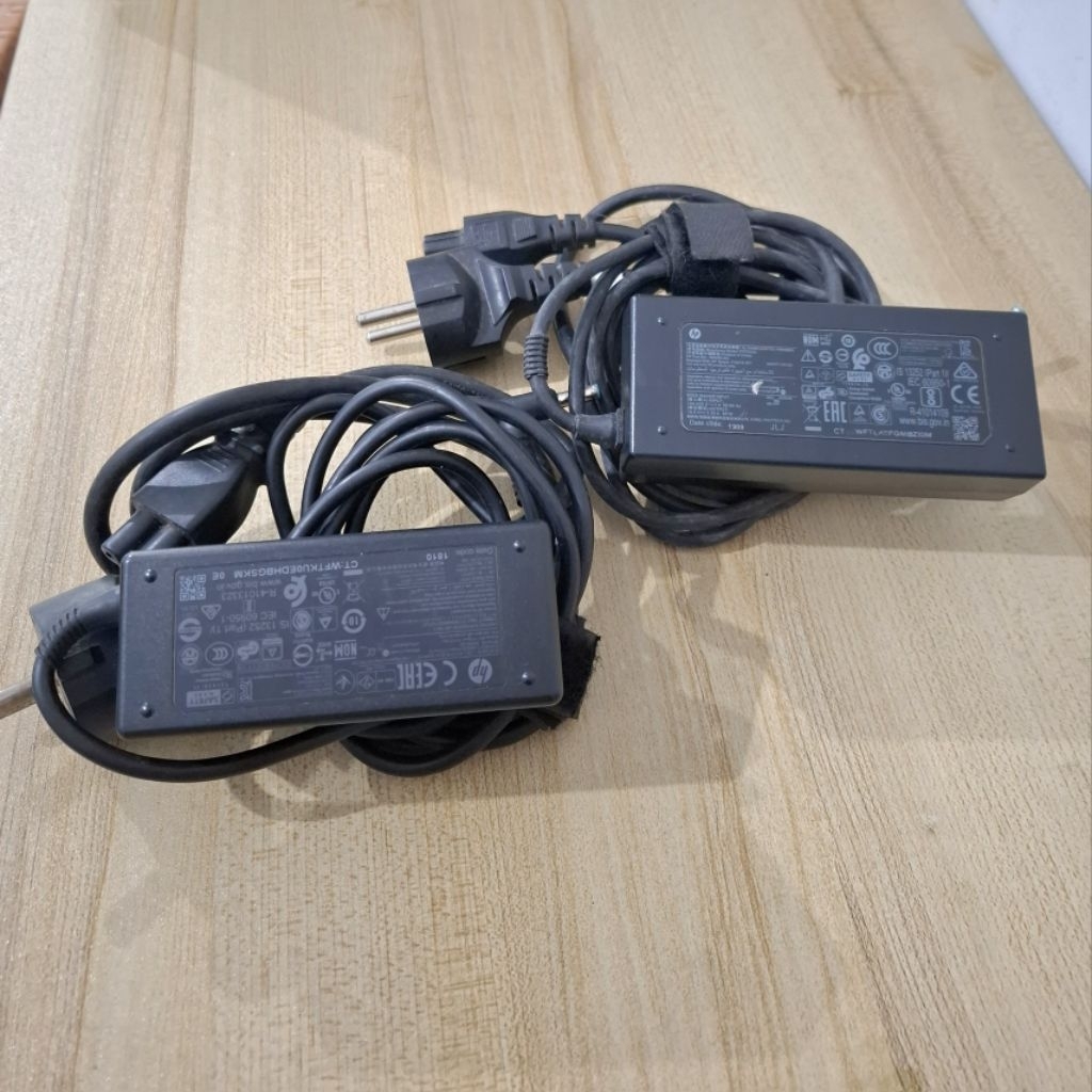 Charger HP pin biru Normal Tested Seken Original untuk HP 14-bw 14-bs 240 G6 14-ac 14-am 14-af 240 G