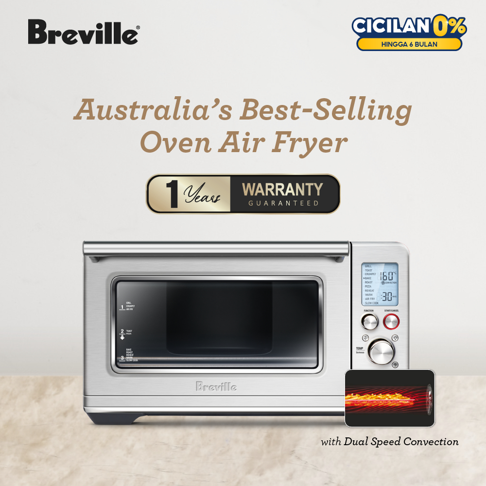 Breville the Smart Oven Air Fryer - Pemanggang Otomatis