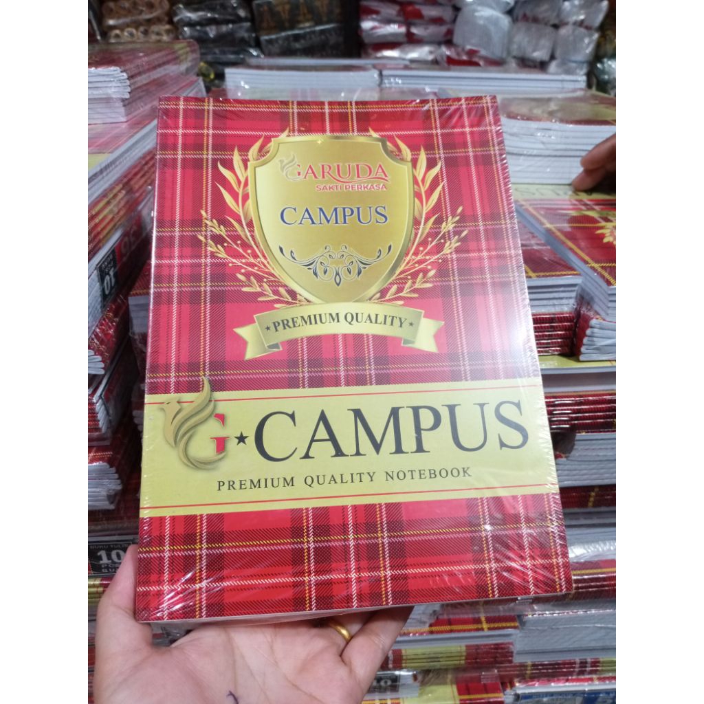 

BUKU TULIS GARUDA CAMPUS NOTE BOOK 36Lembar dan 50Lembar BUKU TULIS PANJANG PREMIUM