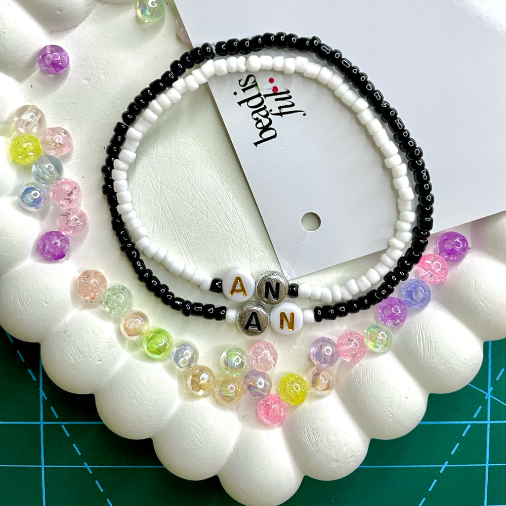 [READY] Gelang Couple - Couple Bracelet - Gelang Manik Spiderman & Gwen - Gelang Aesthetic - Gelang 