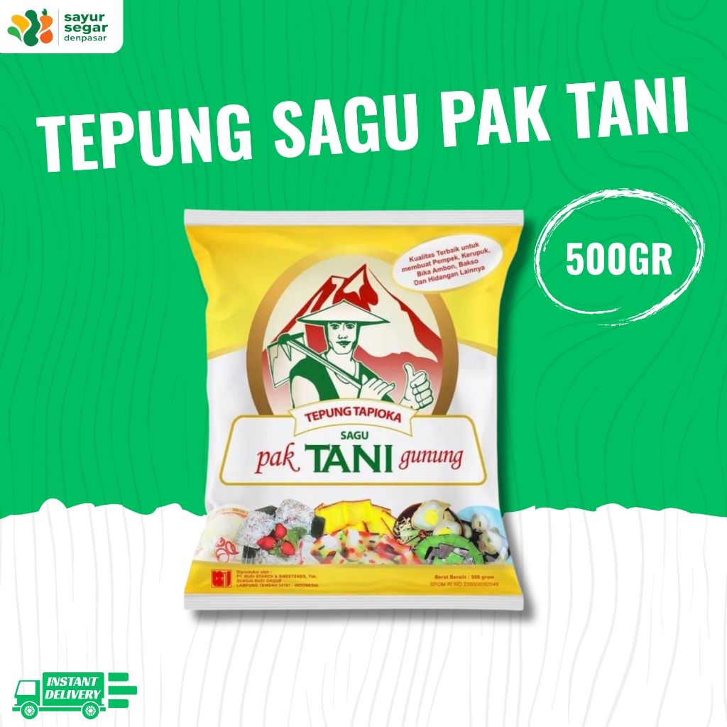 

Tepung Sagu Pak Tani 500gr - Sayur Segar Denpasar