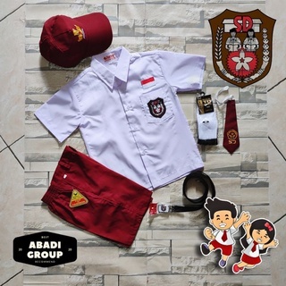 Seragam Sekolah Sma Laki Kemeja Putih Terbaru 2025 Umur 7-15 Tahun Lengkap Bju Atasan Bawahan Premiu