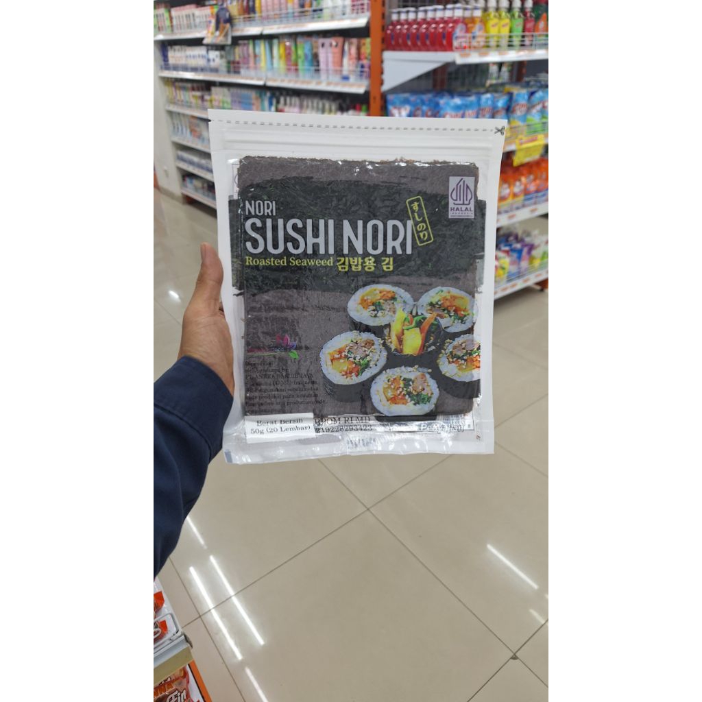 

Nori sushi 10&20 lembar