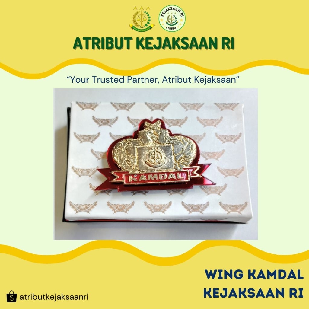ATRIBUT KEJAKSAAN RI - WING KAMDAL KEJAKSAAN RI