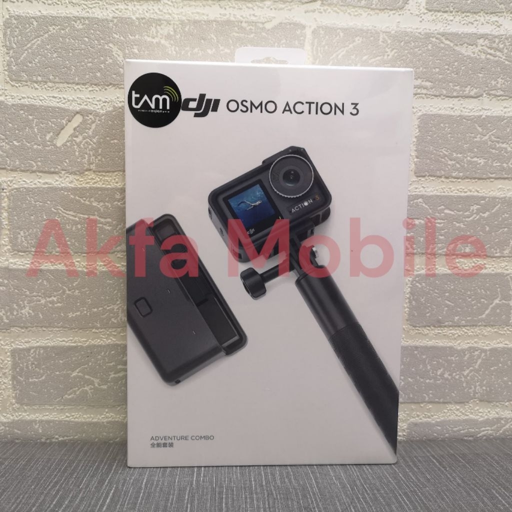 Dji Osmo Action 3 Adventure Combo New BNIB Resmi TAM 1 Tahun