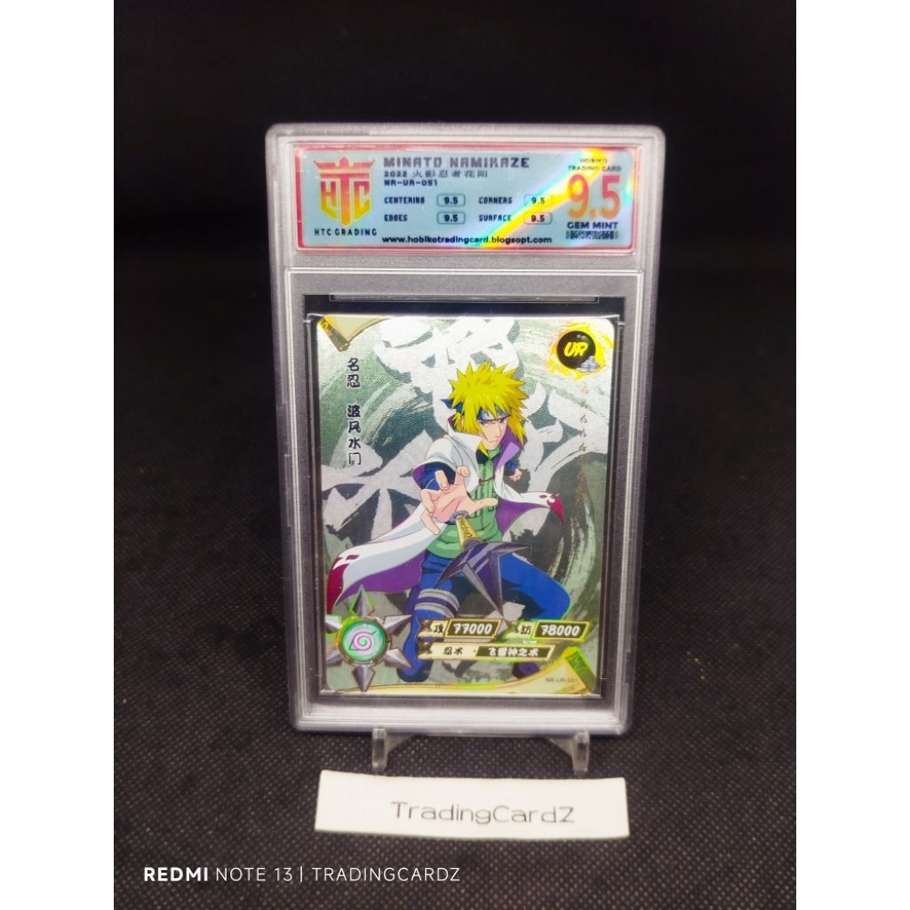 CCG/Trading Card  2021 Kayou Naruto Official Card UR Minato Namikaze #NR-UR-051(Grading Custom)