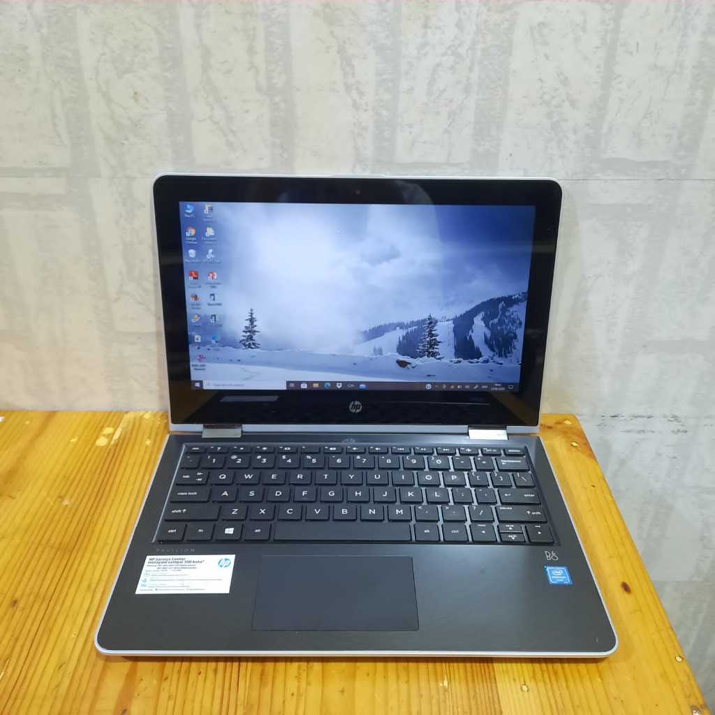 Notebook HP 11-k125TU X360, Intel Celeron - N3050, Ram 4/500Gb, Silver