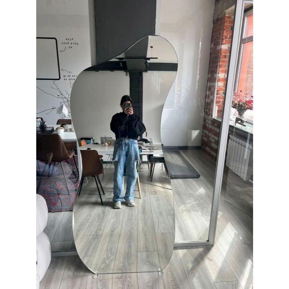 STANDING MIRROR AESTHETIC/CERMIN FULL BODY/CERMIN STANDING/CERMIN AESTEHTIC STANDING FULL BODY LED