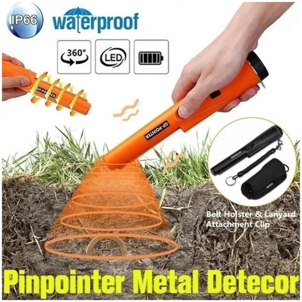 GO GP-Pointer Detektor Logam Emas Dalam Tanah Tercanggih Jarak Jauh