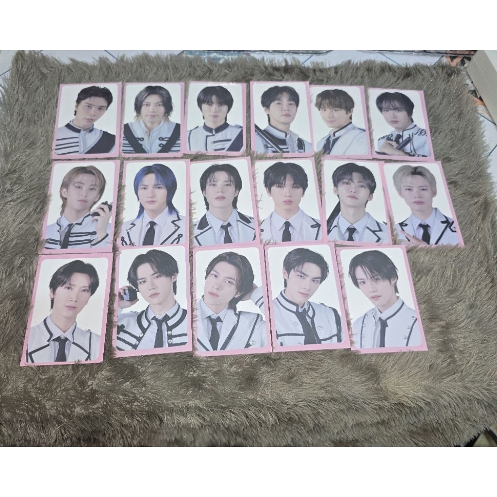 Photocard Nct zone Official White agent