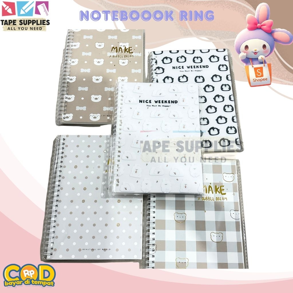 

Notebook Ring A5 - Buku Diary Anak - Buku berkualitas
