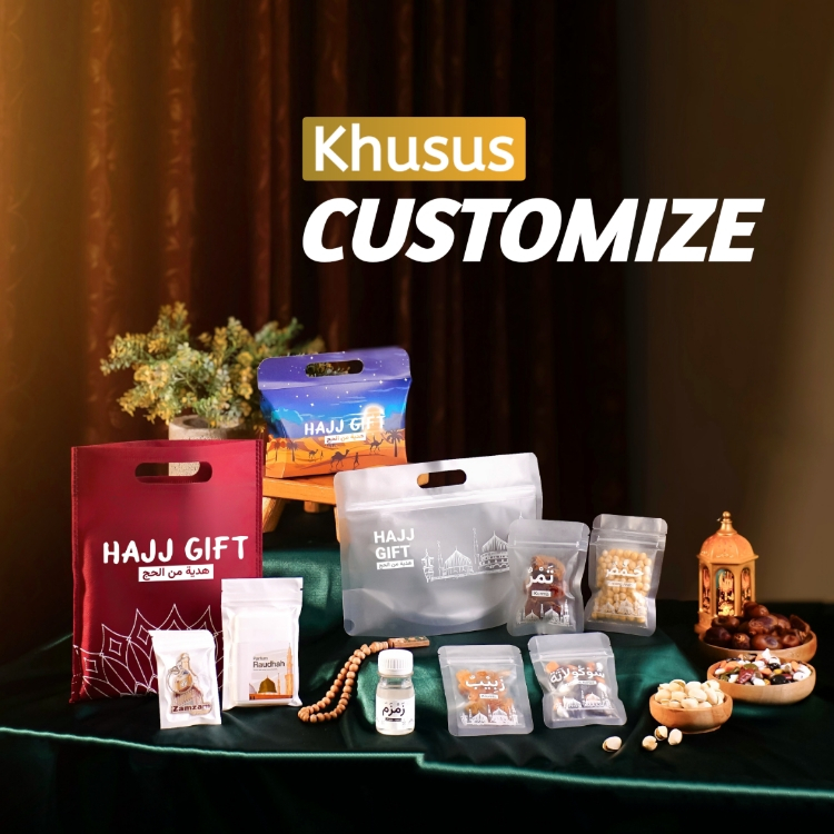 

[CUSTOM] Oleh-oleh Umroh / Oleh-oleh Haji / Bingkisan Paket Oleh-oleh Haji & Umroh - KHUSUS CUSTOM
