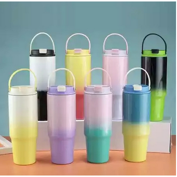 THERMOS KOPI STAINLESS TERMOS VACUM GRADASI TAHAN PANAS DAN DINGIN KAPASITAS 900ML CHOCHO88 SHOP