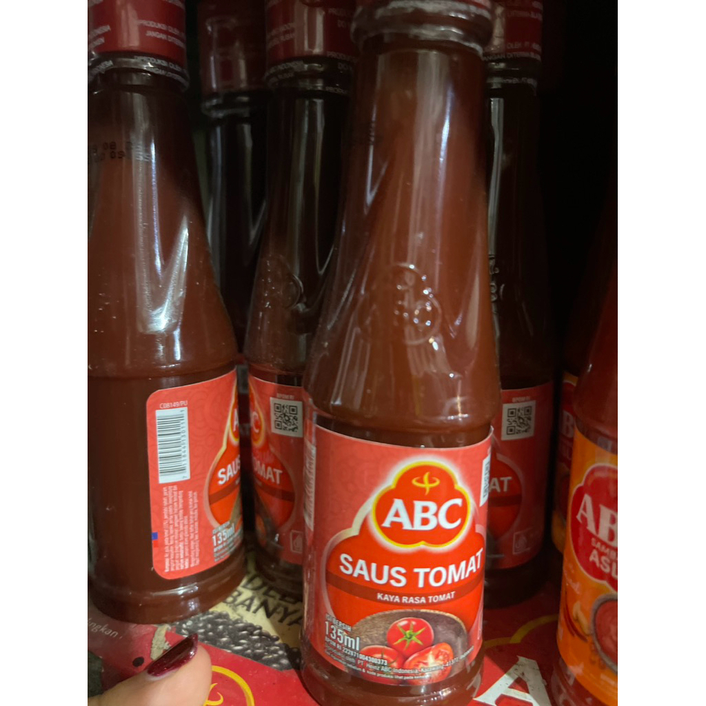 

abc tomat ,sambal ,kecap manis ,kecap asin
