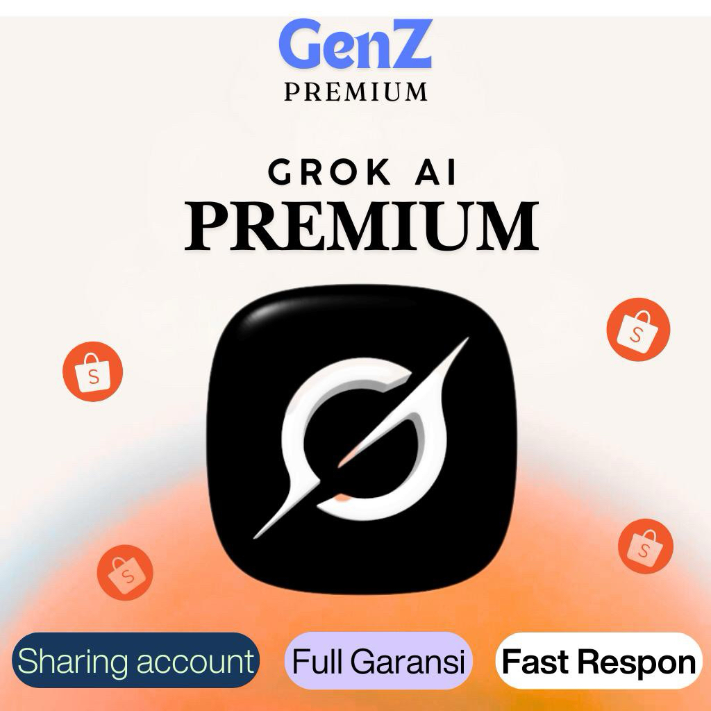 GROK AI PREMIUM 1 BULAN - SHARING ACCOUNT