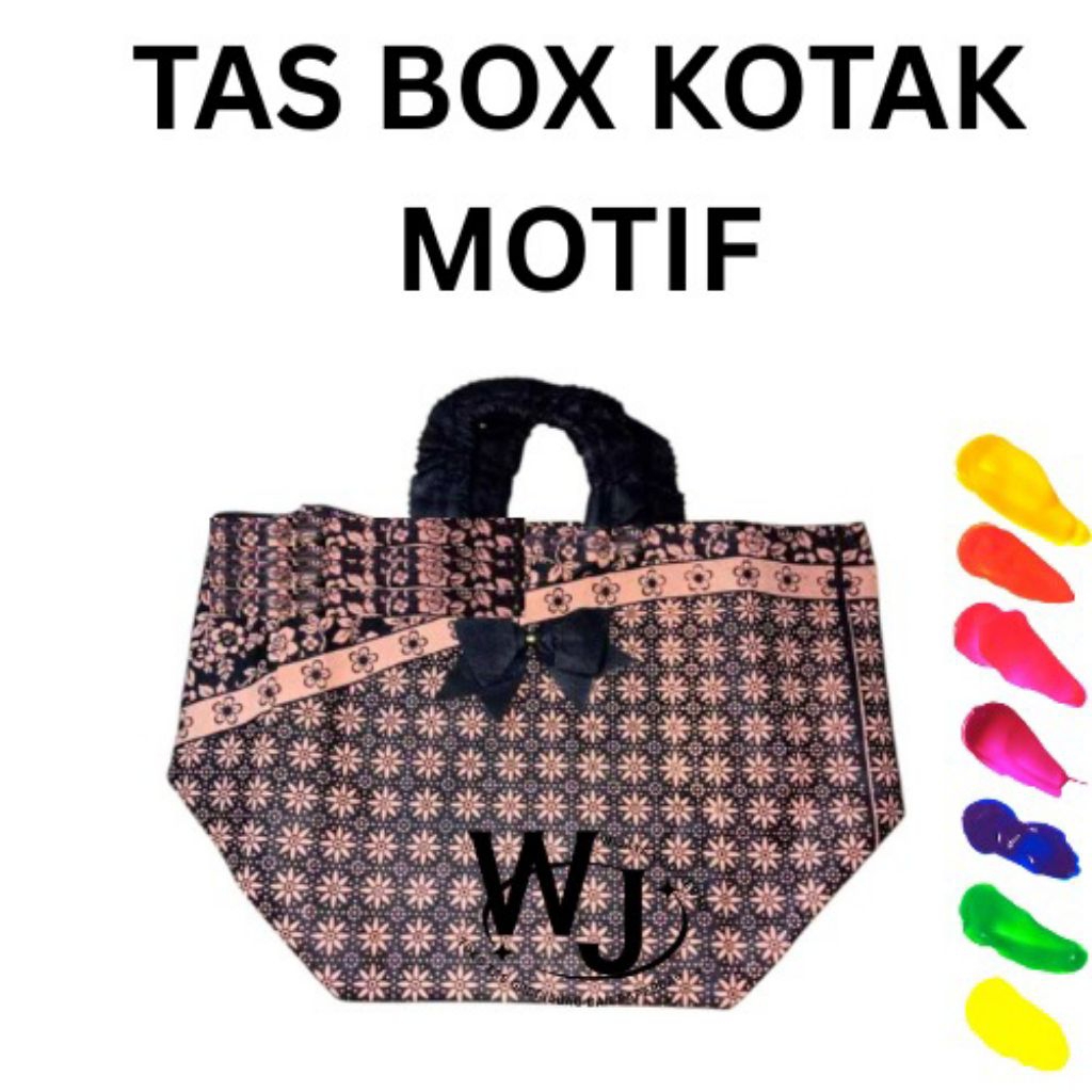 

Goodiebag Tas Hajatan Kekinian Motif batik uk 22x22 isi 12pcs