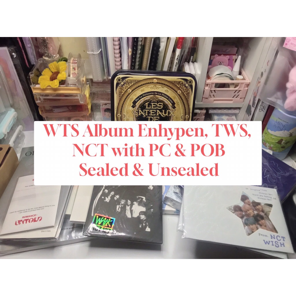 WTS ALBUM ENHYPEN ORANGE BLOOD KALPA WITH PC & POB