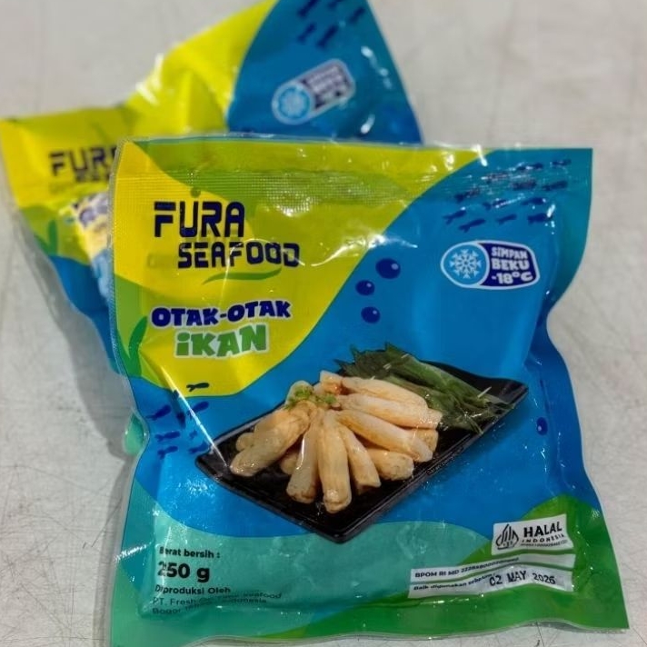 

Fura Seafood Otak-otak Ikan 250gr / Otak-otak Ikan