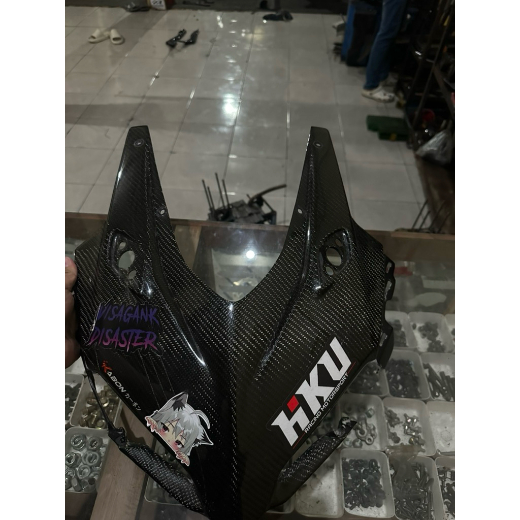batok/headlamp cbr 250rr carbon by kabon