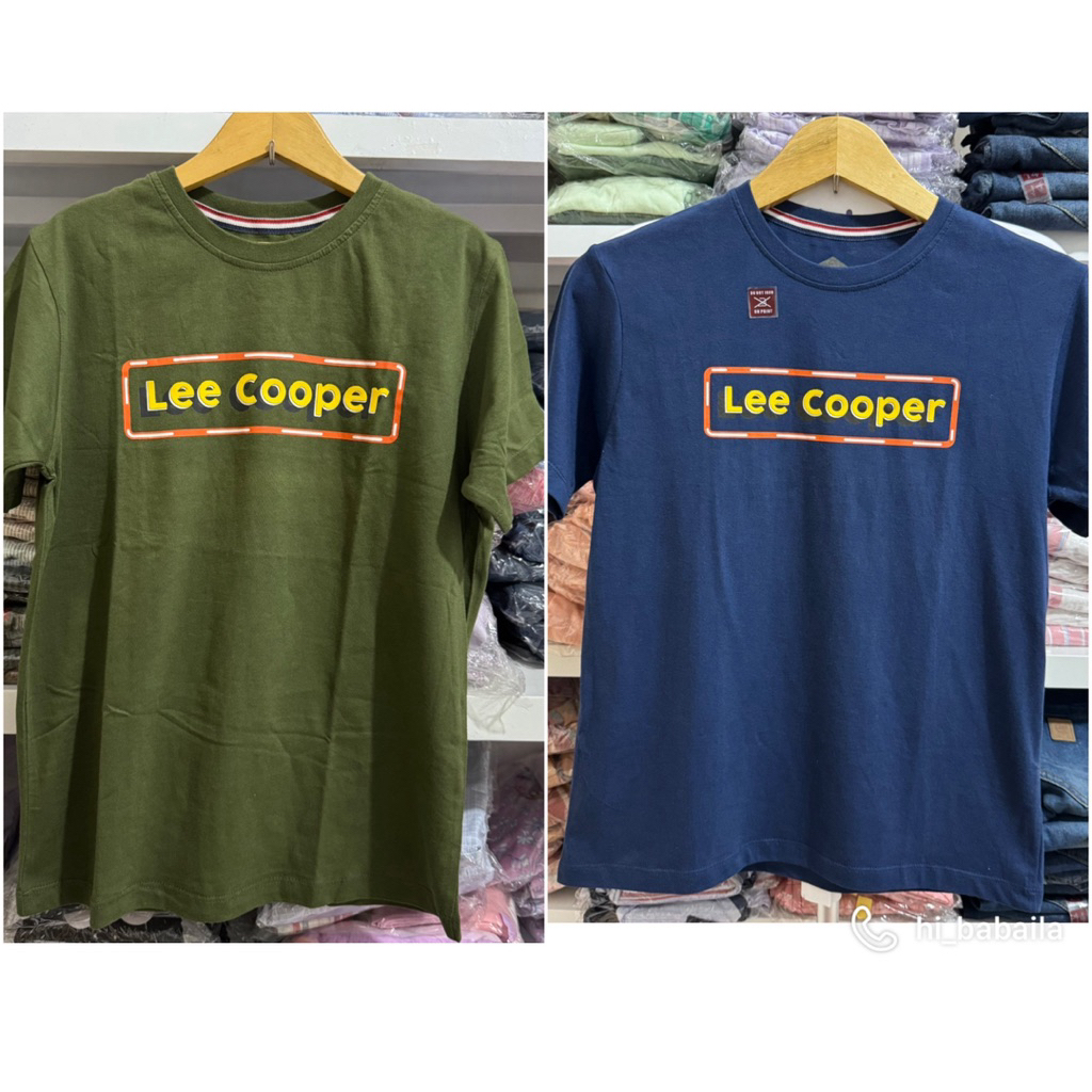 Lee Cooper Kids Original Kaos Anak Laki-laki Army Navy