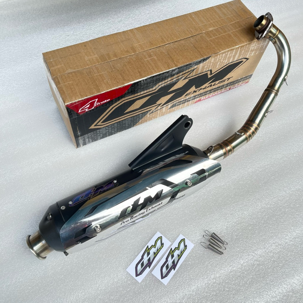 Knalpot Mio Sporty Soul Smile Inlet 38 Standar Racing Original DHM Racing Exhaust