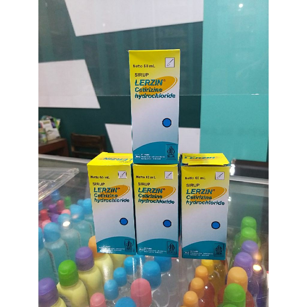 LERZIN SIRUP 60 ML | OBAT GATAL ALERGI