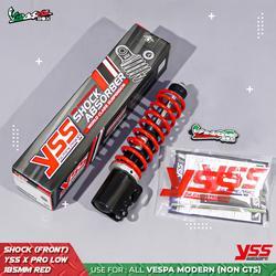 Shock Shockbreaker YSS Low 185mm Vespa Matic Shock Depan Vespa zip / SSL25 / LX125 Original YSS