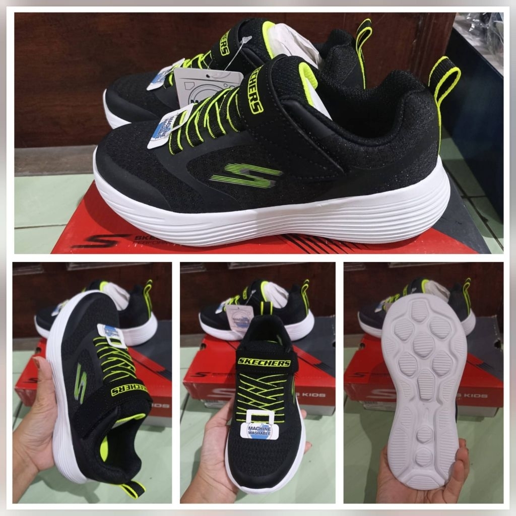Sepatu Skechers anak laki laki original