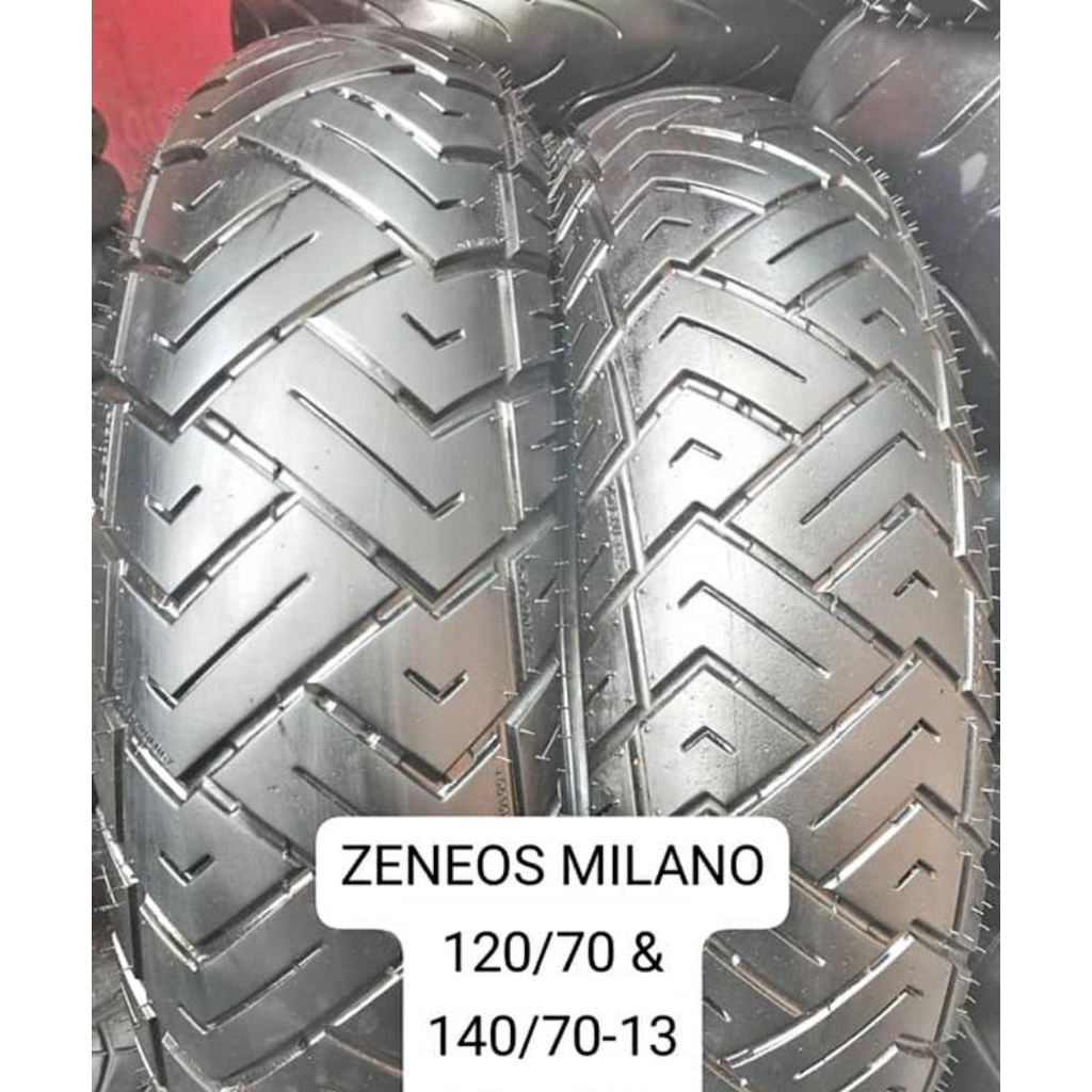 BAN SECOND NMAX JUMBO UKURAN 120/70 140/70 150/70 RING 13 BAN TUBLES NMAX MEREK ZENEOS MILANO