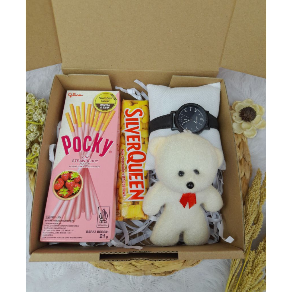 

Gift kado/hampers anniversary/kado valentine/kado murah cewek/kado pacar/kado simple/kado lucu aestethic/kado wisuda/kado aestethic