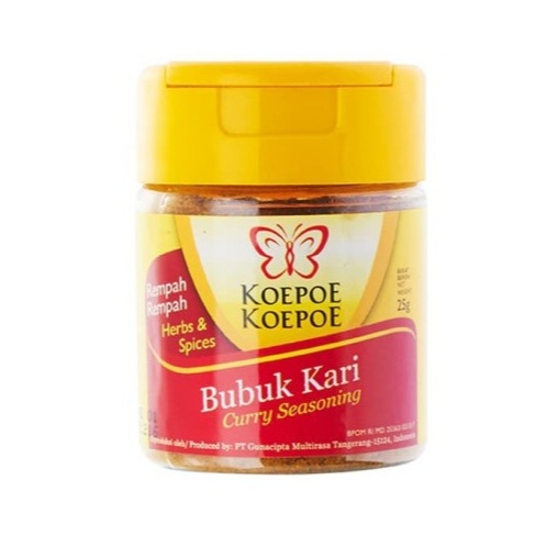 

bubuk kari curry powder kupu koepoe 25