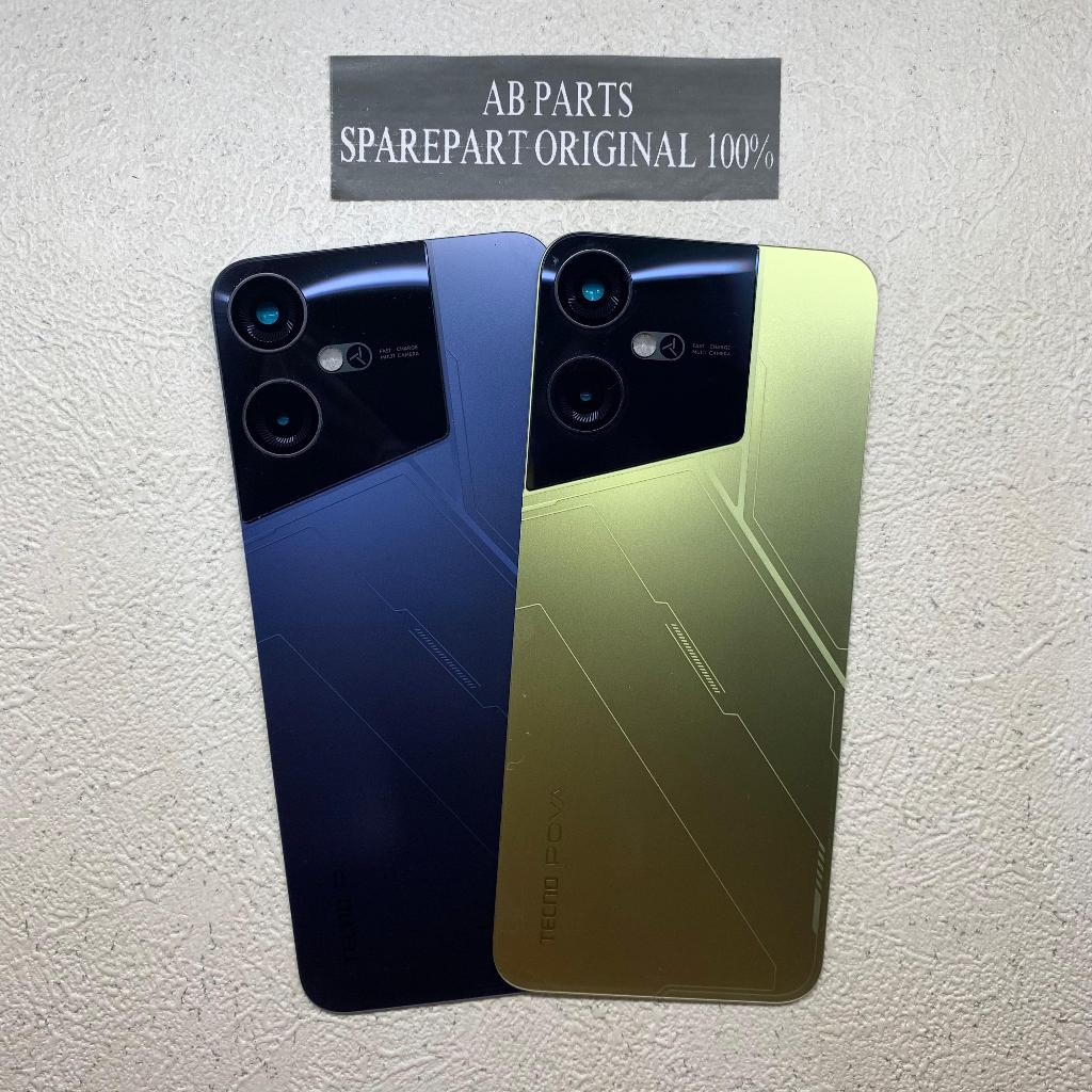 BACKDOOR CASING TUTUP BELAKANG TECNO POVA NEO 3 LH6n ORIGINAL COPOTAN