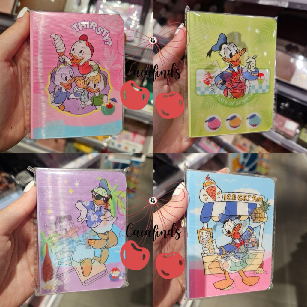 

OHSOME x Disney‼️Notepad / Memopad Disney Donald Duck & Friends Collections (Pink / Purple / Blue / Green)