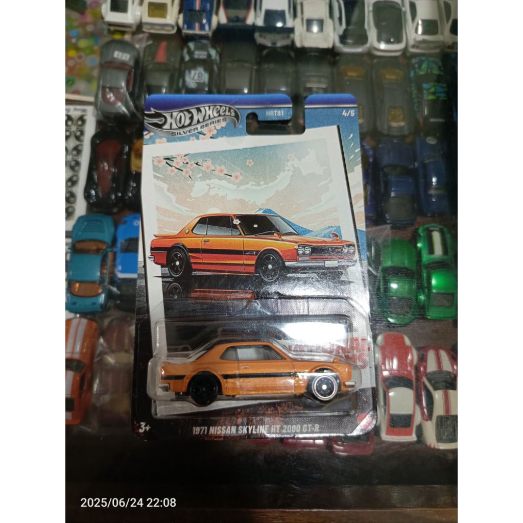 Hotwheels 1971 Nissan Skyline HT 2000 GTR National Icon