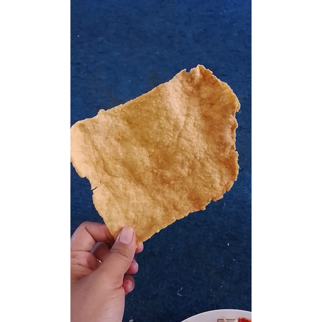 

krupuk puli bawang, renyah empuk tidak bantat kemasan 250gr dan 500gr