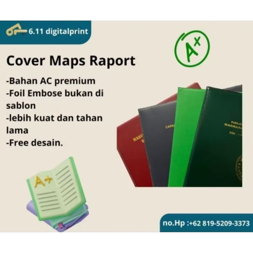 

Sampul Maps Rapot Custom