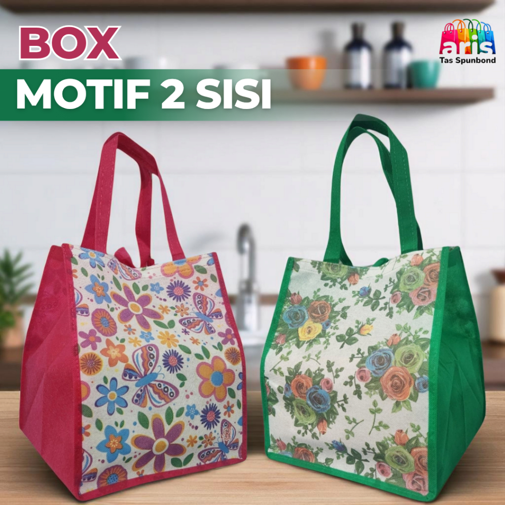 

TAS HAJATAN BOX MOTIF 2 SISI ( 1 LUSIN ISI 12 TAS )