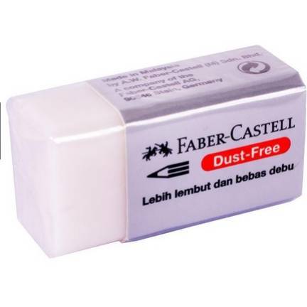 

FABER CASTELL ERASER / PENGHAPUS PUTIH KECIL 1872230 (PER PCS)