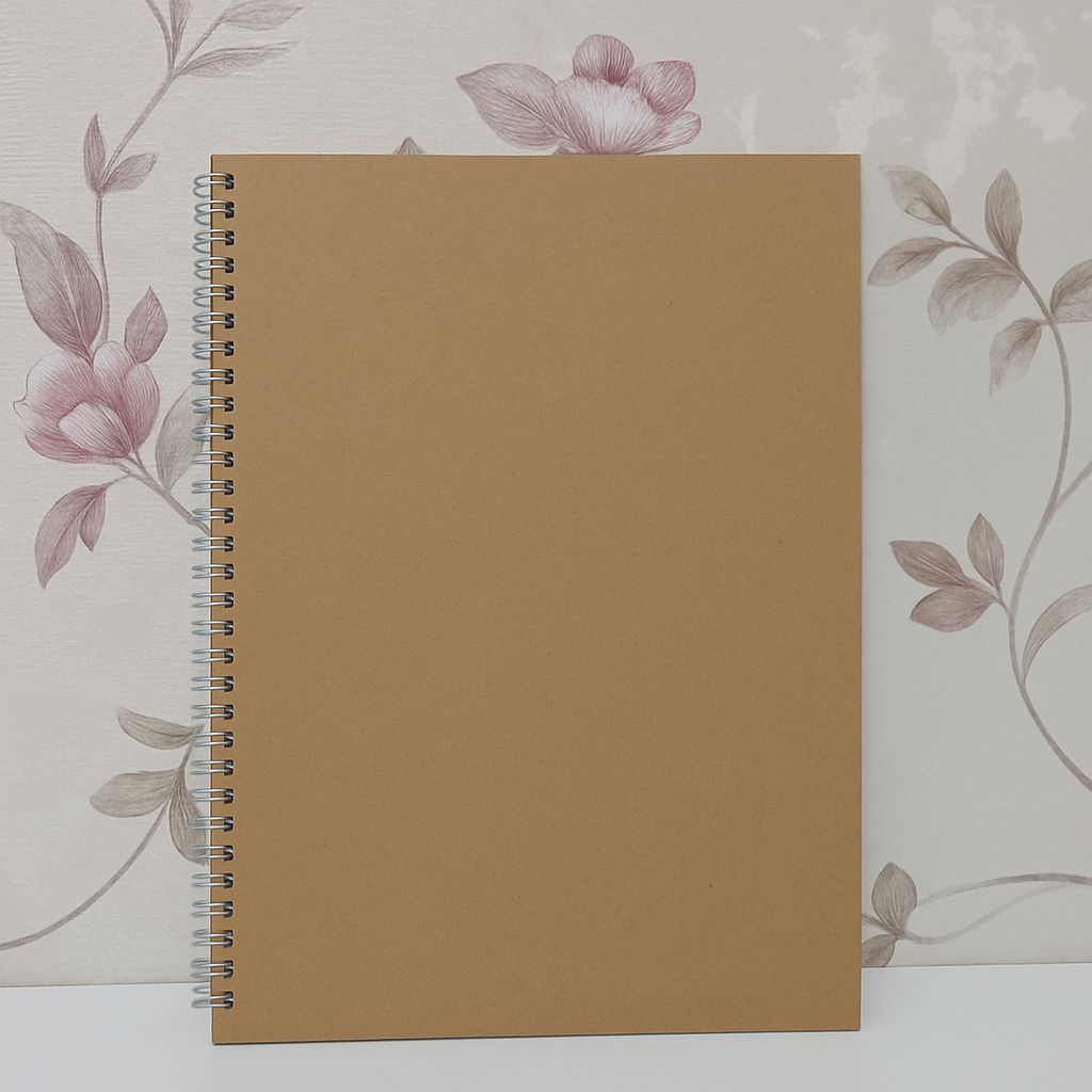 

A4 Notebook Spiral Lined/ Dotted/ Graph/Blank 50 lembar