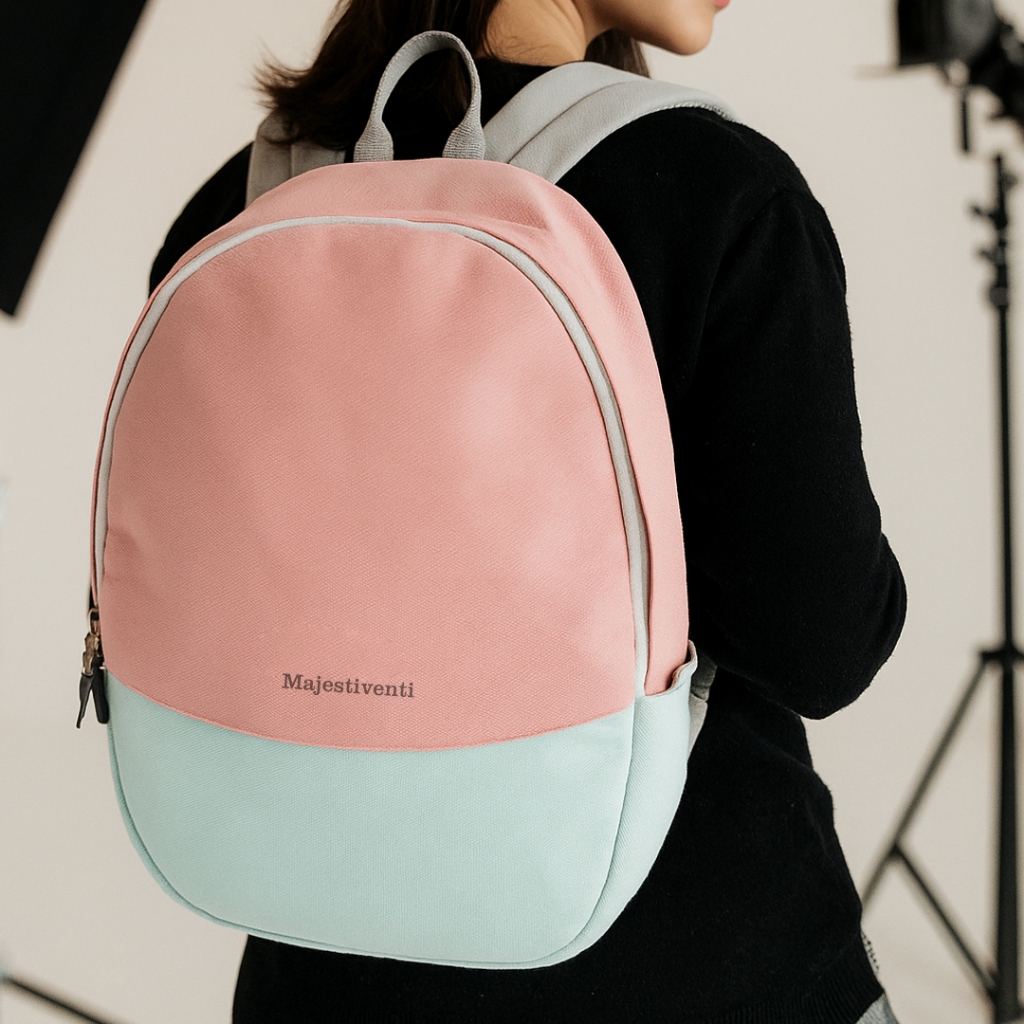 Masjestiventi Bag Mini Gummy Tas Ransel Pria Tas Gendong Pria Tas Sekolah